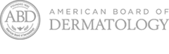 American Board of Dermatology logo text image